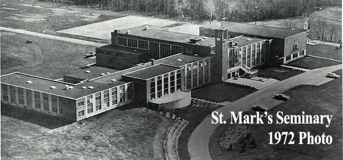 Arieal photo of St. Mark's Seminary building