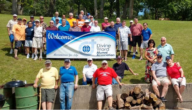 Group photo from Alumni Association reunion gathering in 2019